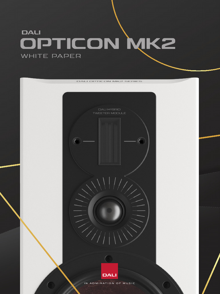 DALI OPTICON MK2 Speaker Series | PDF | Loudspeaker | Electrical ...