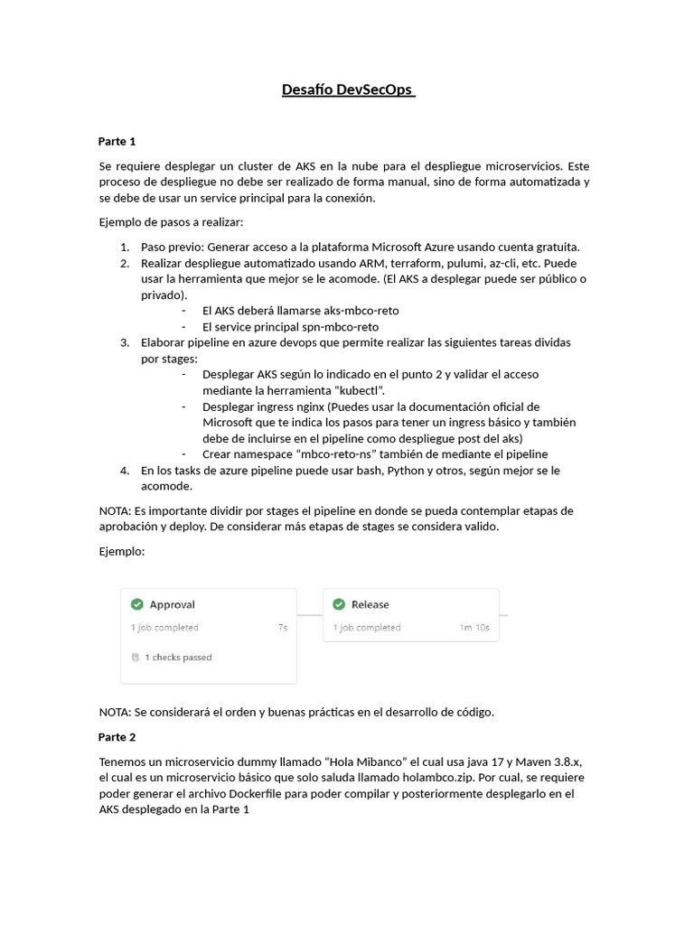 Desafío DevSecOps 2024 - 2 | PDF | Programación de computadoras | Software
