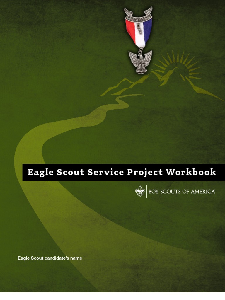 512927 Eagle Scout Service Project Workbook PDF Boy Scouts Of