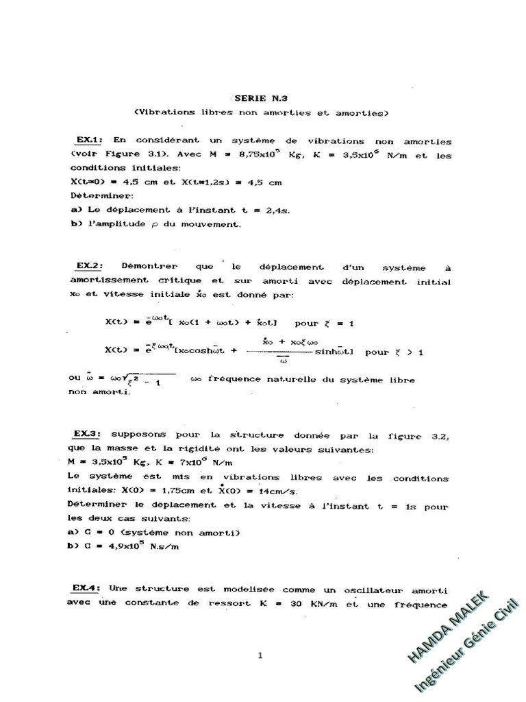 Serie D'exercices DDS | PDF