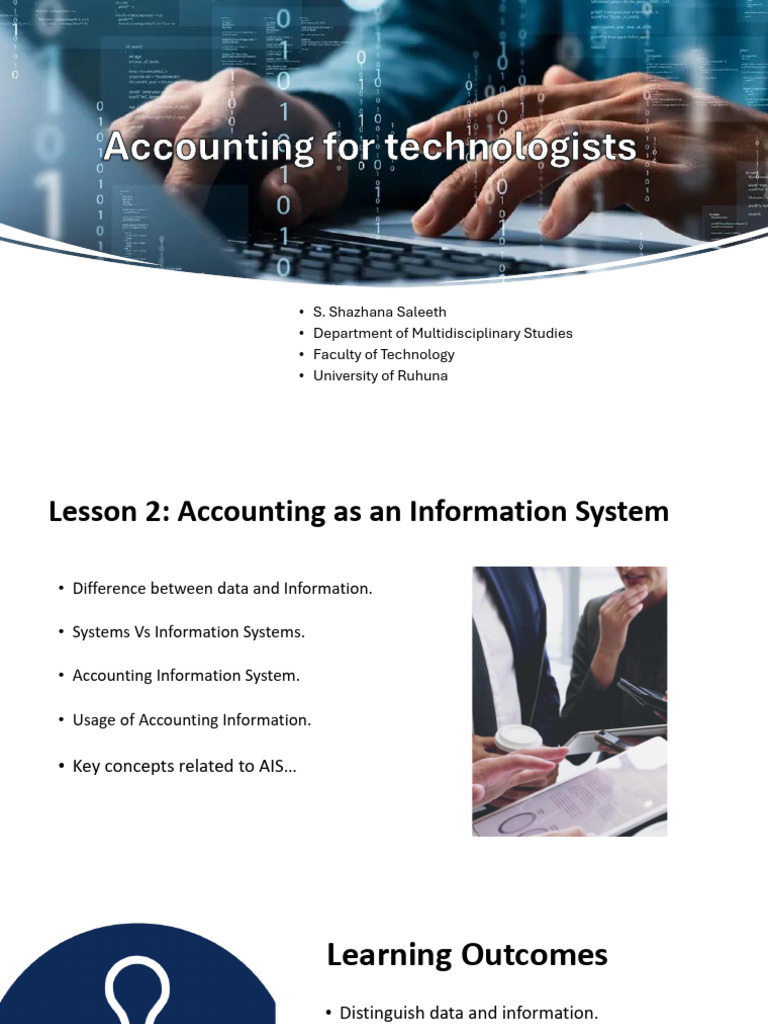 Understanding Accounting Information Systems | PDF | Artificial ...