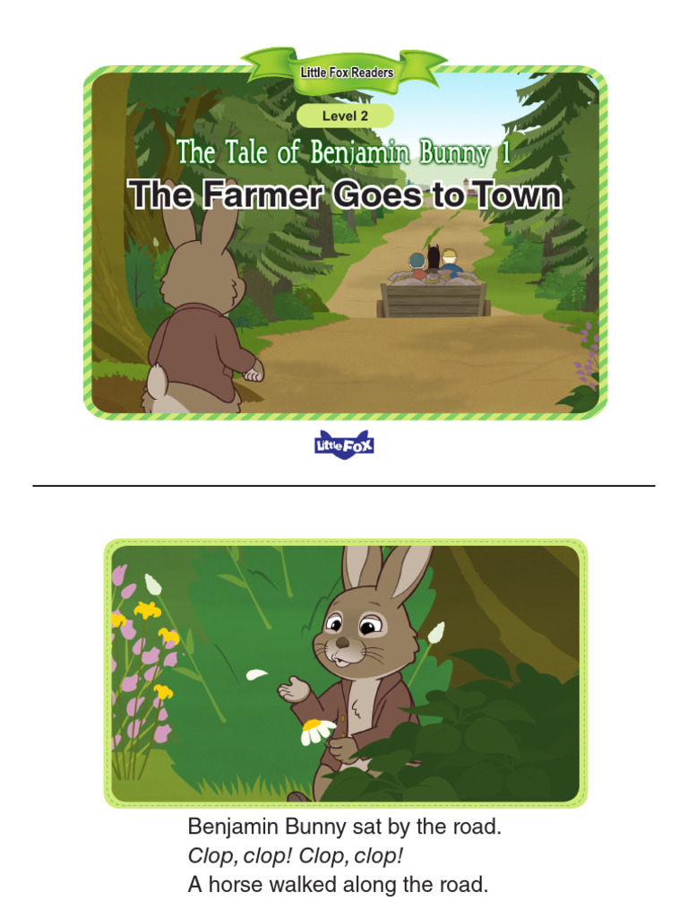005 - The Tale of Benjamin Bunny 1 - The Farmer Goes To Town | PDF
