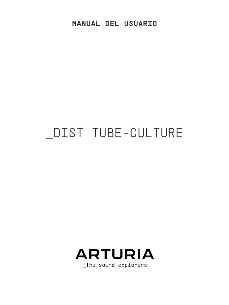 Dist-Tube-Culture Manual 1 0 0 ES | PDF | Ventana (informática) | Botón ...