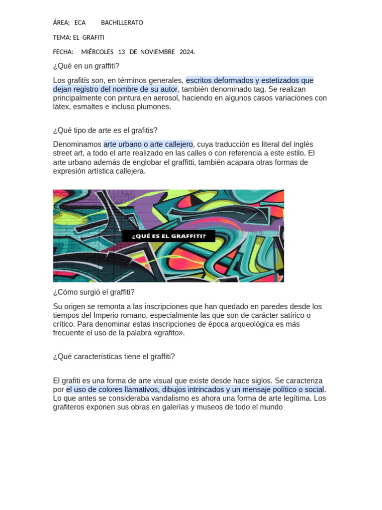 Eca Bachillerato Miércoles 13 de Nov Del 2024 | PDF