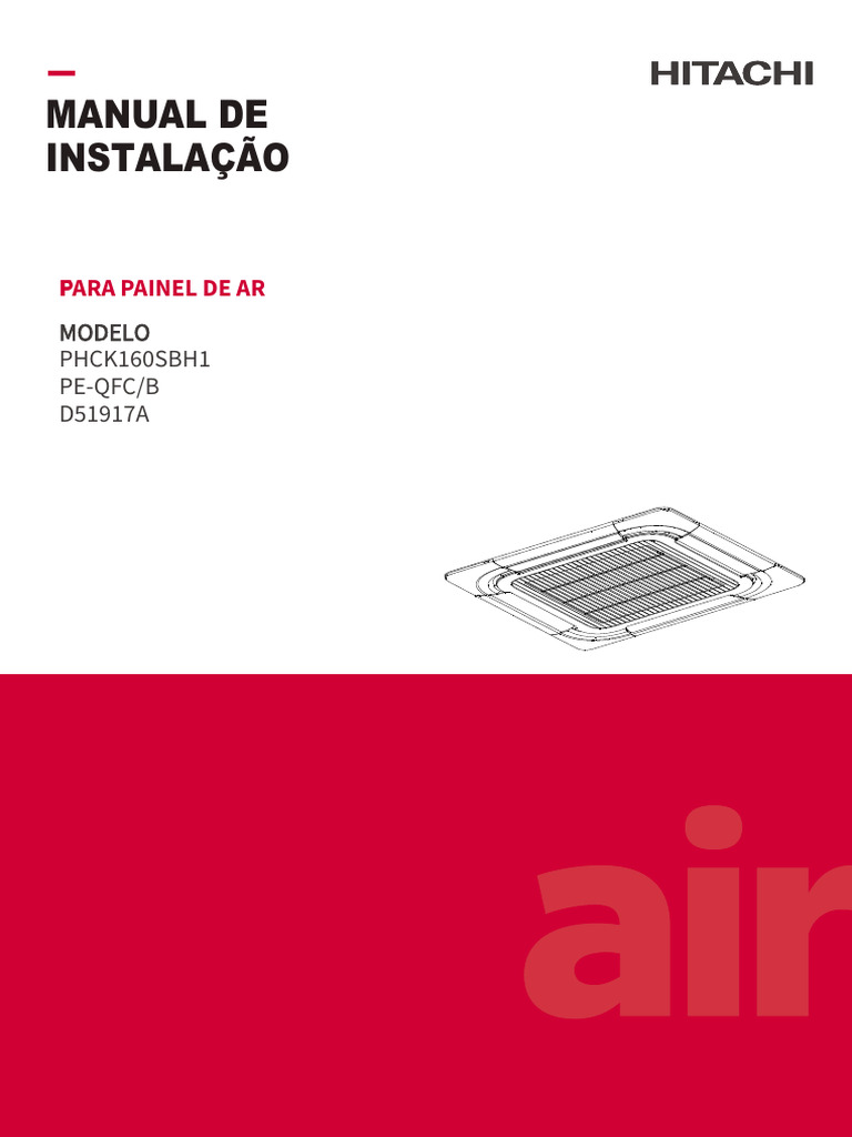 Manual de Instalação do Painel PHCK160SBH1 | PDF | Radiação ...