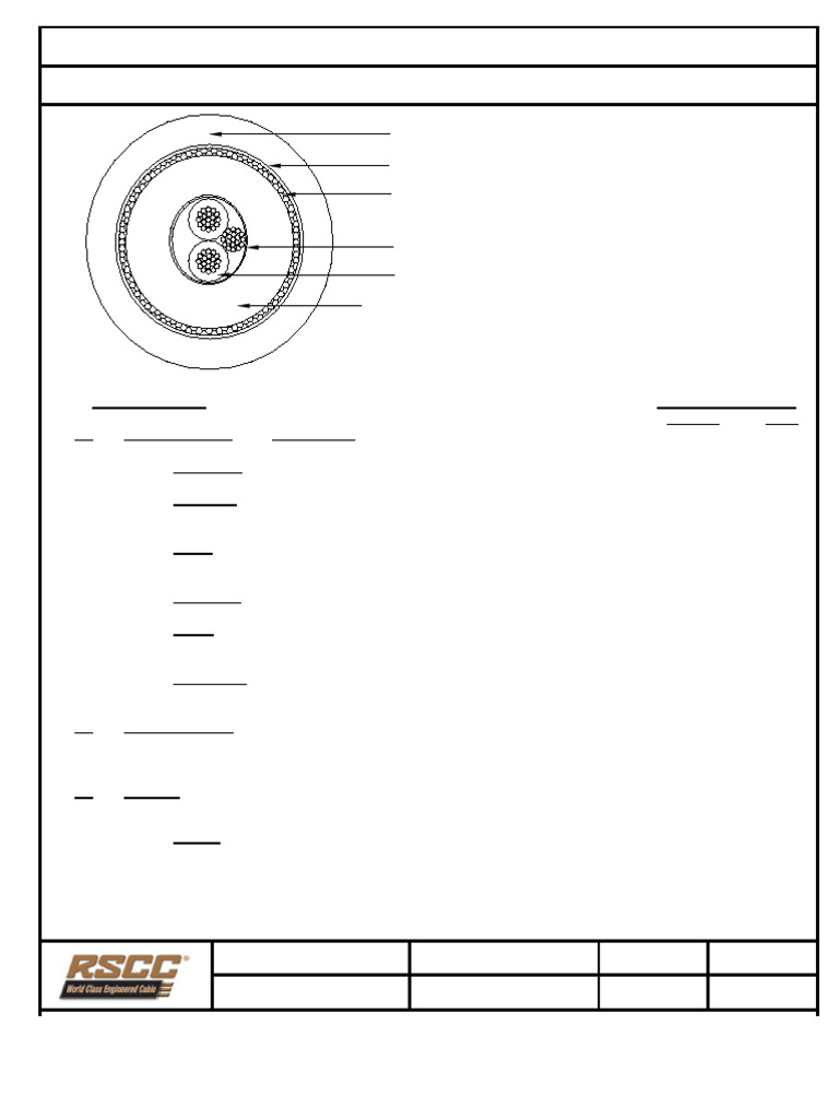 Exane 1P16 AWG Marine Cable Specs | PDF | Wire | Electrical Engineering
