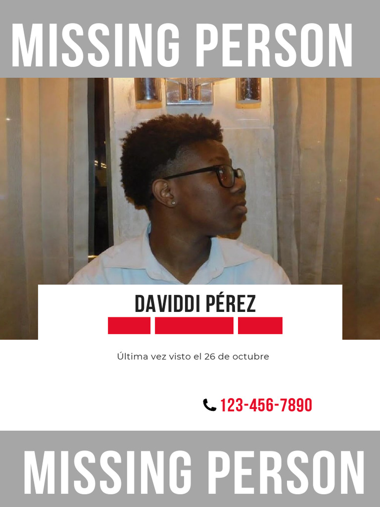 Red White Black Missing Person Poster - 20241026 - 040304 - 0000 | PDF