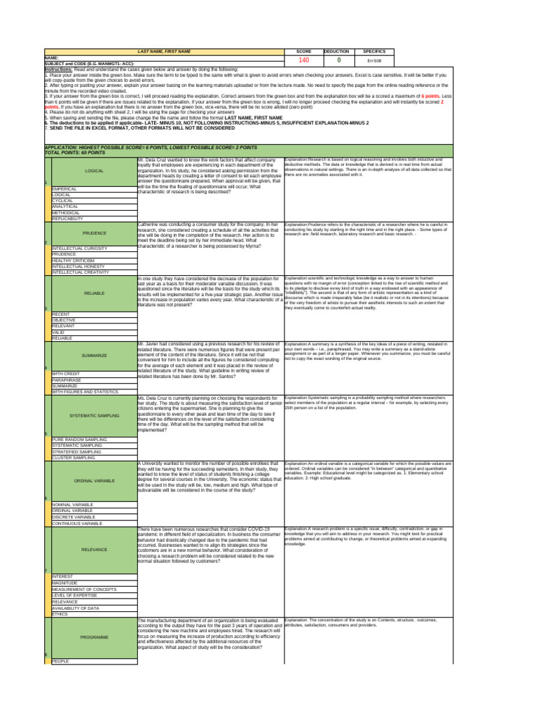 Manmgt4 Finals B Answer Keysb | PDF | Sampling (Statistics) | Questionnaire
