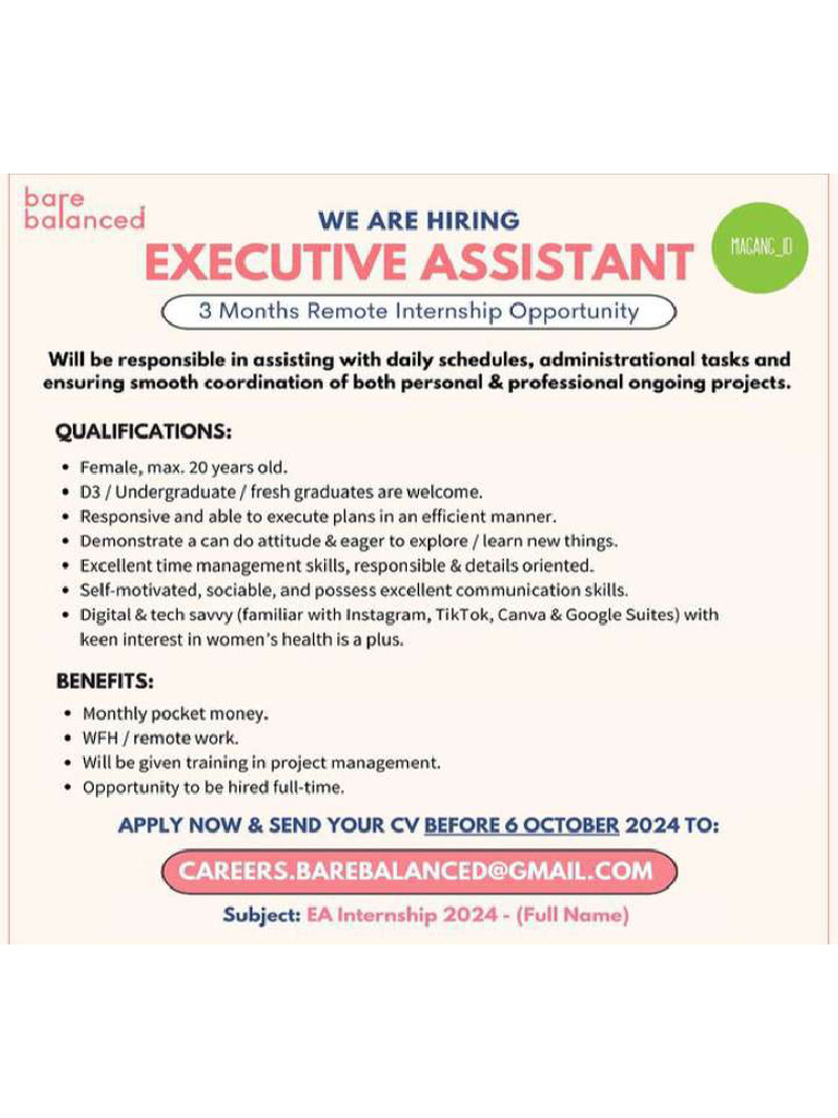 Job Vacancy | PDF
