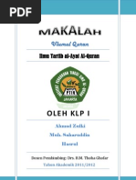 Download Ilmu Tartibul Ayat Al-Quran PDF by RulHas SulTra SN80199303 doc pdf