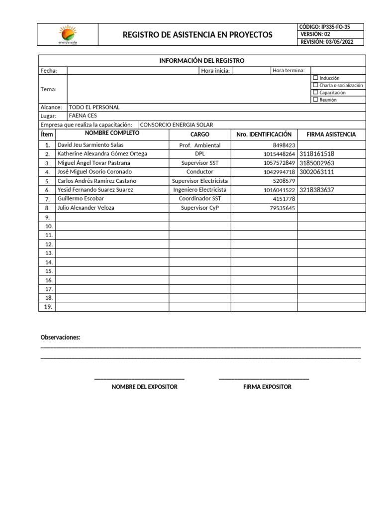 4.registro Asist. Adm | PDF