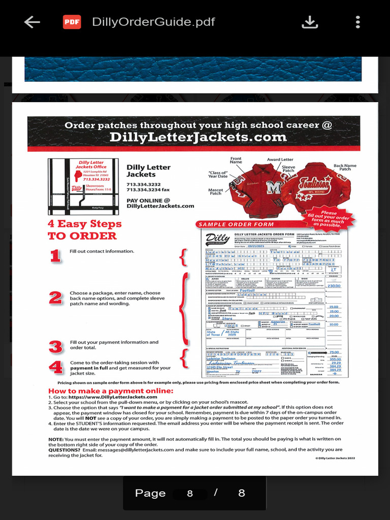 Dilly Information Packet - Google Drive | PDF