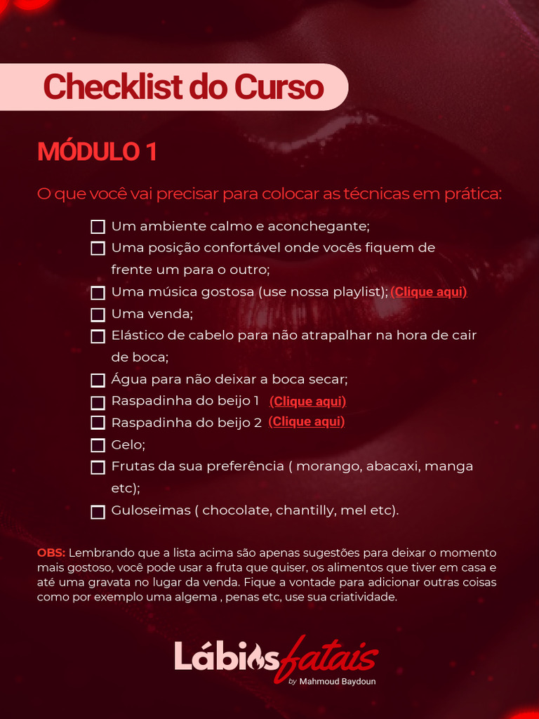 Dicas para um Beijo Romântico Perfeito | PDF