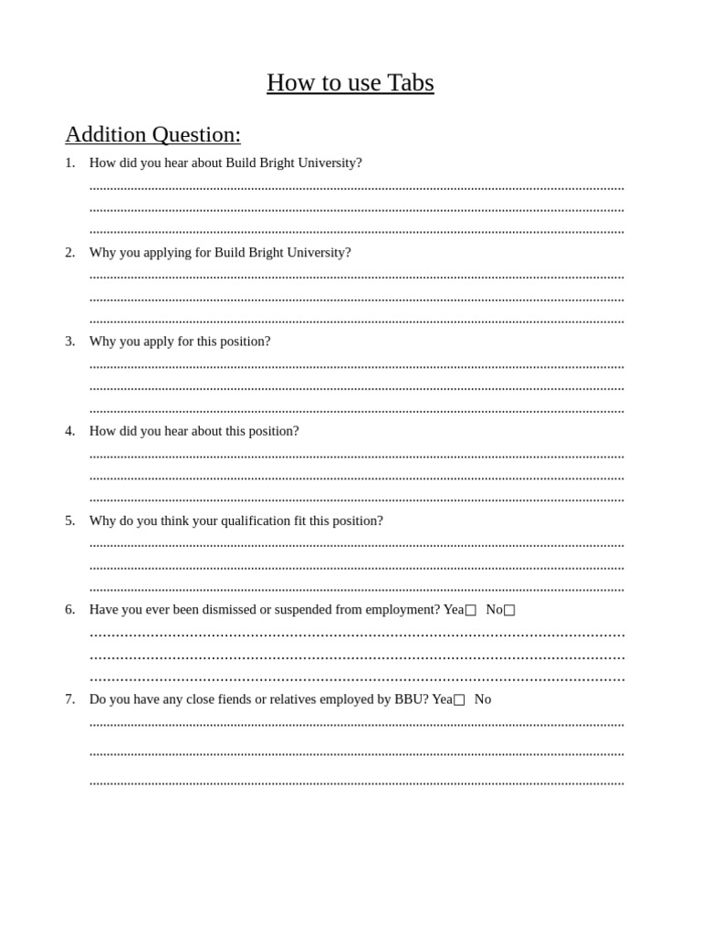 How To Tables | PDF