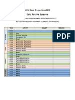 UPSC Exam Preparations 2012