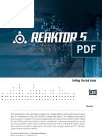 Reaktor 5 Getting Started English