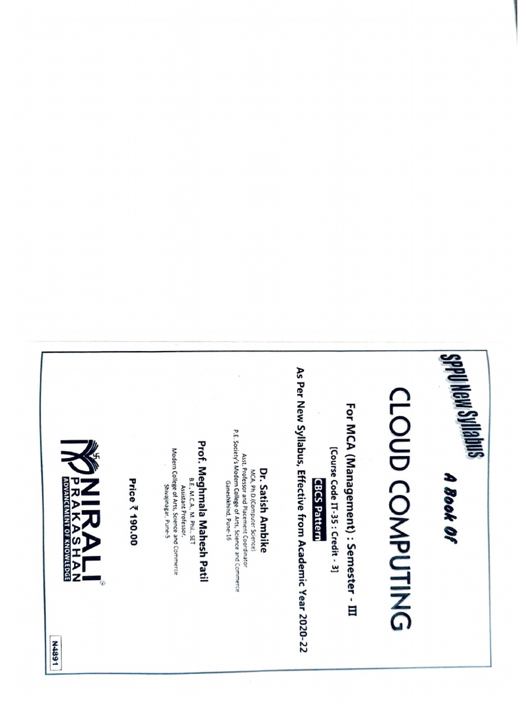 Cloud Computing Sem 3 | PDF