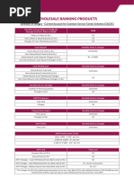 Axis Bank Current Account Charges 2024 | PDF | Transaction Account | Cheque