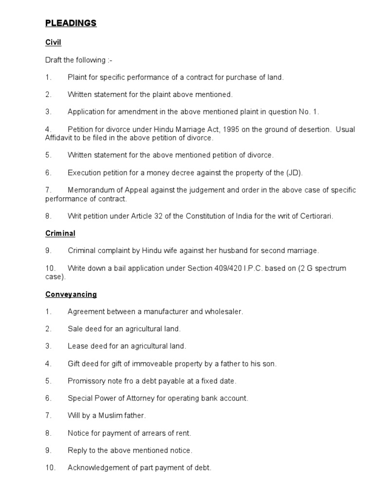 LLB Project: Legal Drafting Examples | PDF | Finance & Money Management
