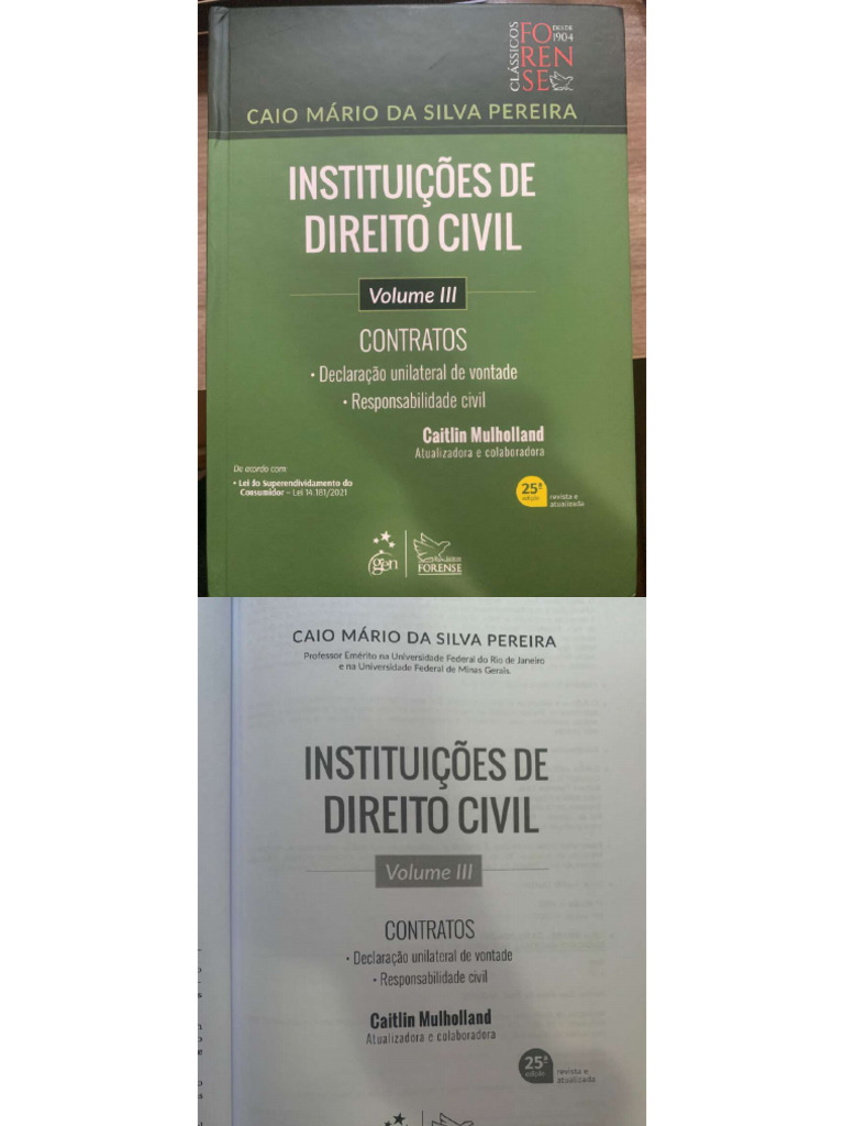 Caio Mário Da Silva Pereira - Relatividade Dos Contratos | PDF