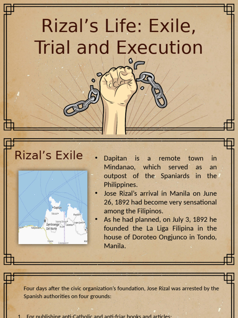Week 8 - Rizal Death Trial and Execution | PDF | Burden Of Proof (Law)