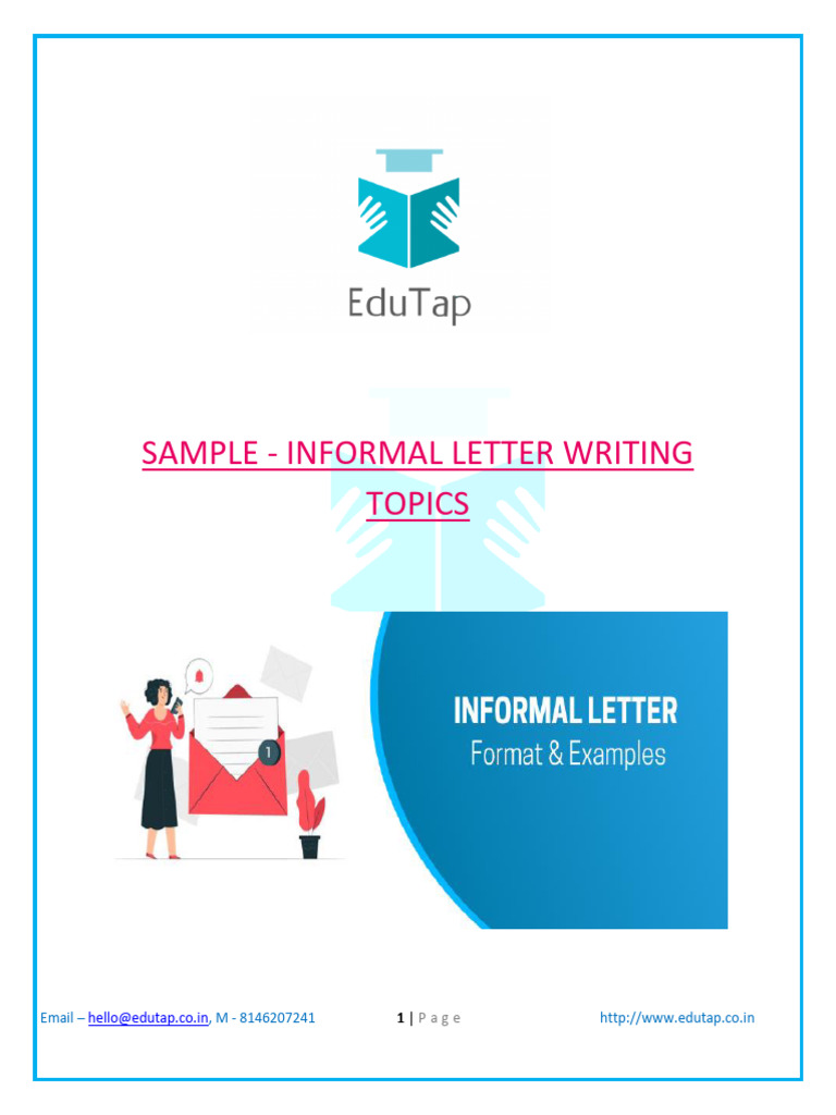 Sample - Informal Letters Lyst5748 | PDF