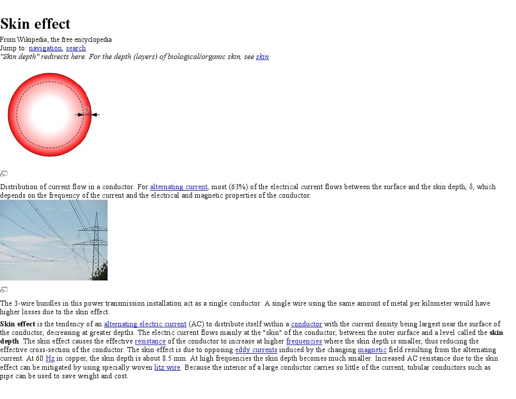 Skin Effect, PDF, Inductance