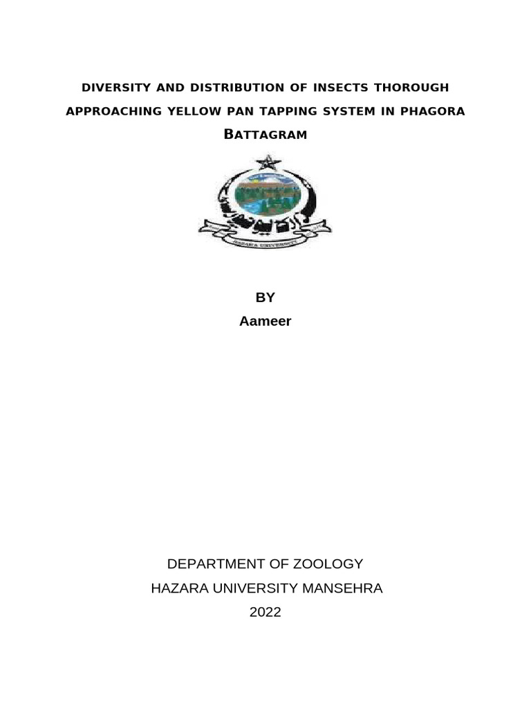 Amir New Intro (1) | PDF | Wasp | Insects