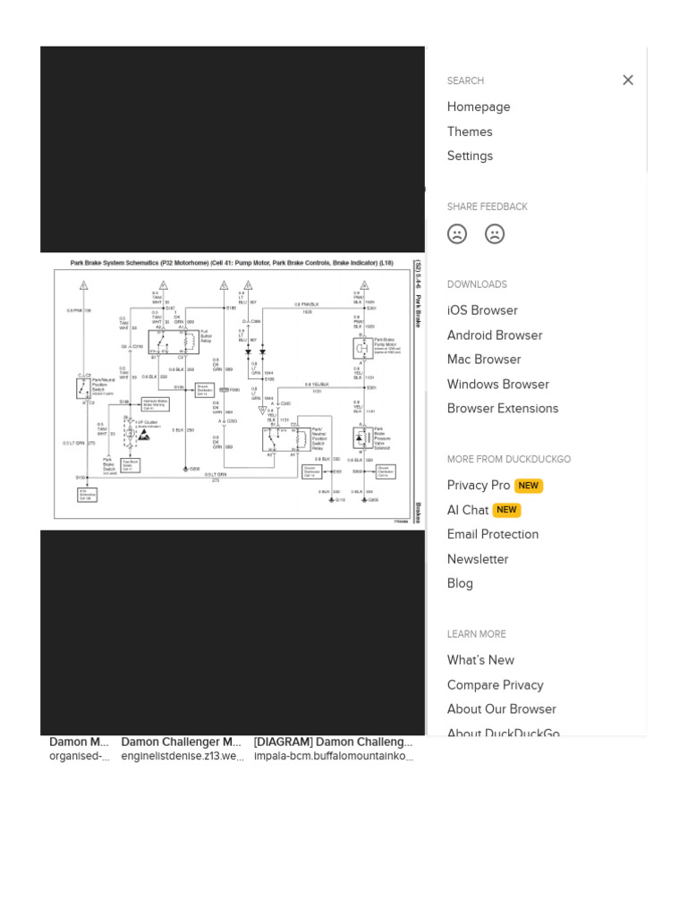 2000 Damon Challenger Wiring Diagram | PDF | Recreational Vehicle ...