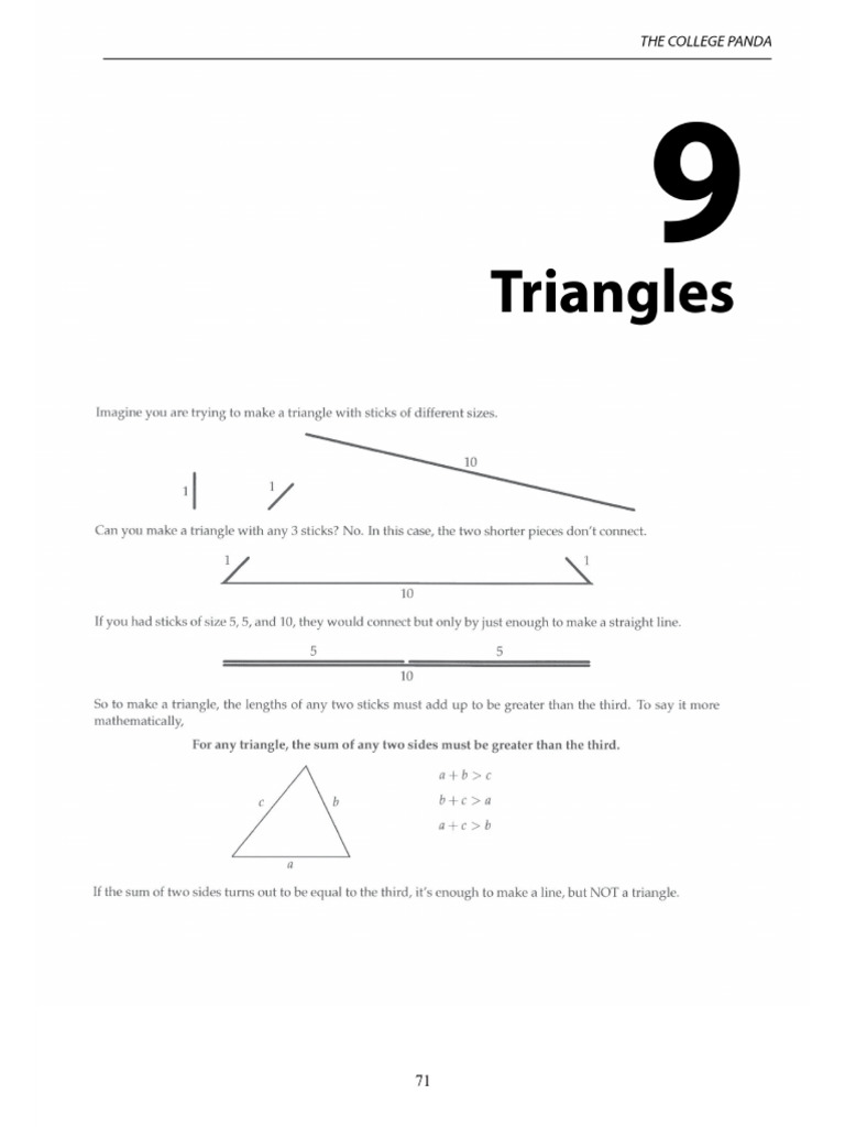 Triangles | PDF