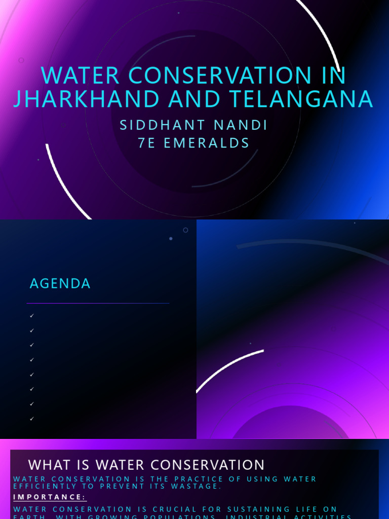 Water Conservation in Jharkhand & Telangana | PDF | Water | Groundwater