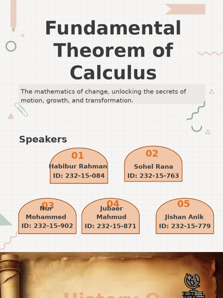 Mathematics of Change and Calculus | PDF | Planets | Integral