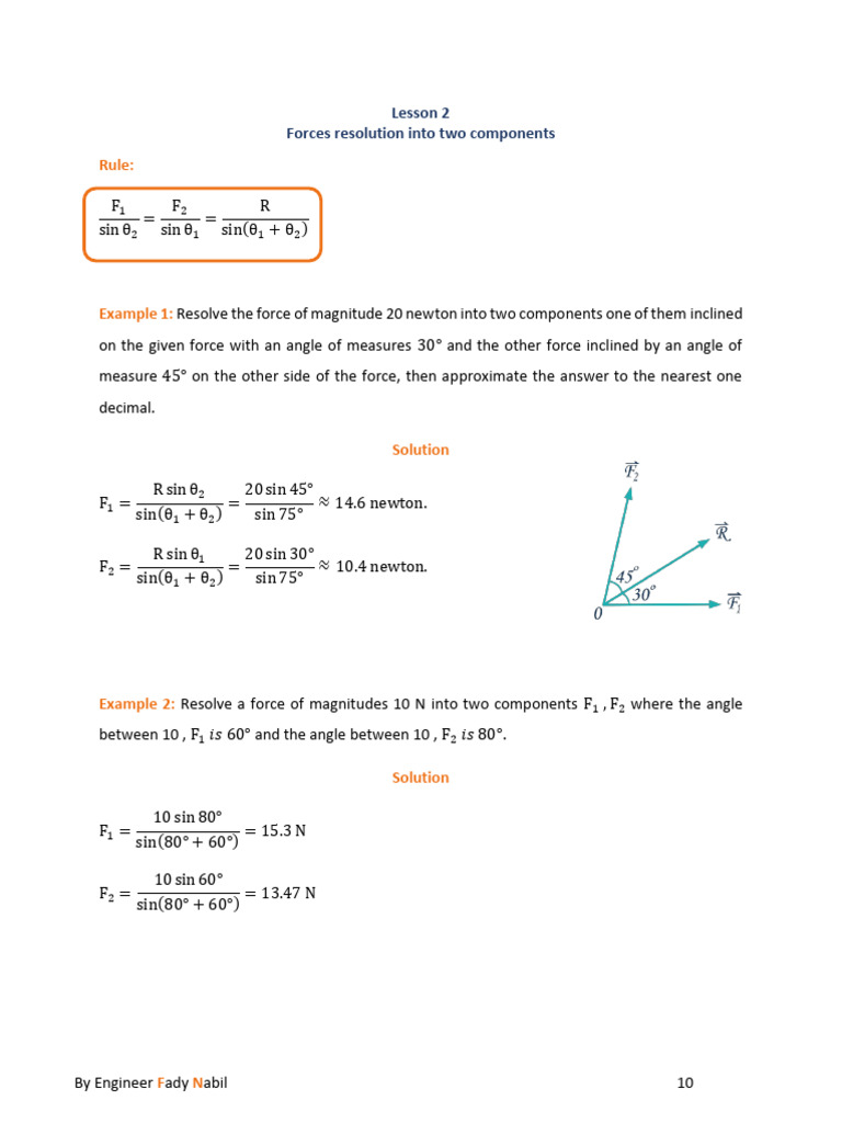 Static 2 Explain | PDF | Force | Angle