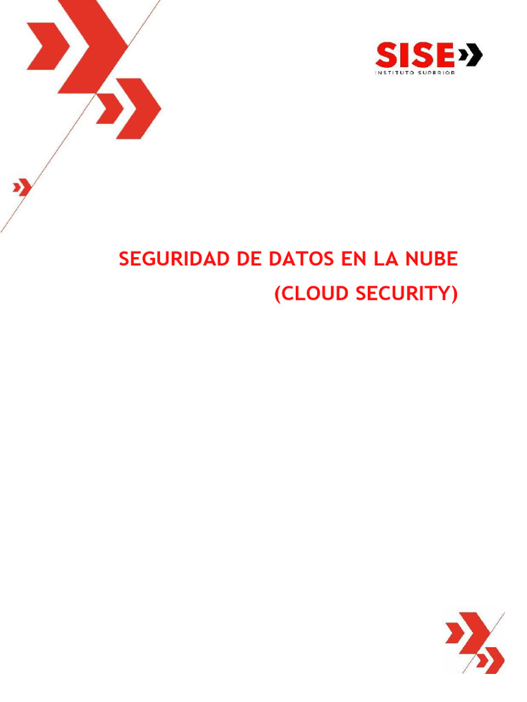 Seguridad de Datos en La Nube | PDF | Cifrado | Autenticación