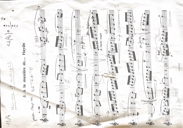 A La Manière de Haydn | PDF