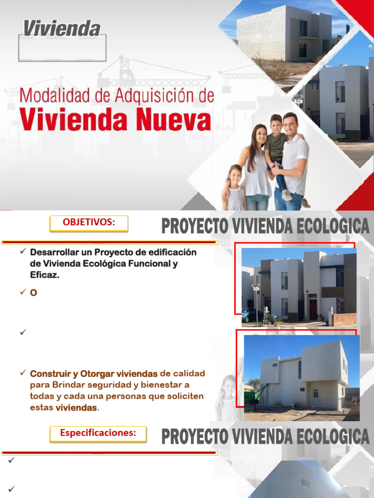 Proyecto de Vivienda Ecológica Sostenible | PDF | Aislamiento térmico ...
