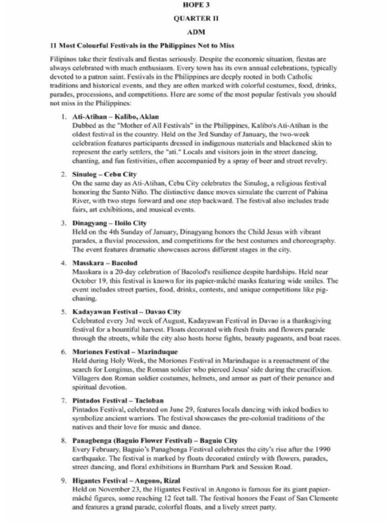 HOPE Physical Education 2nd Quarter | PDF