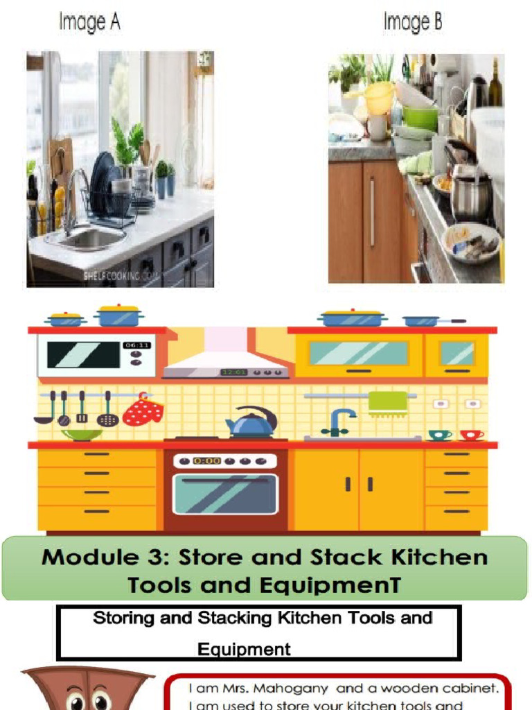 Storing and Stacking m3 | PDF | Dishwasher | Kitchen Utensil