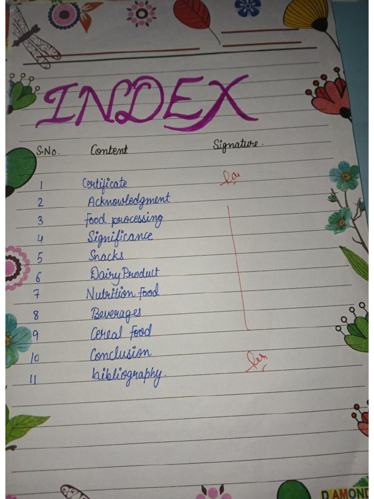 home science project | PDF