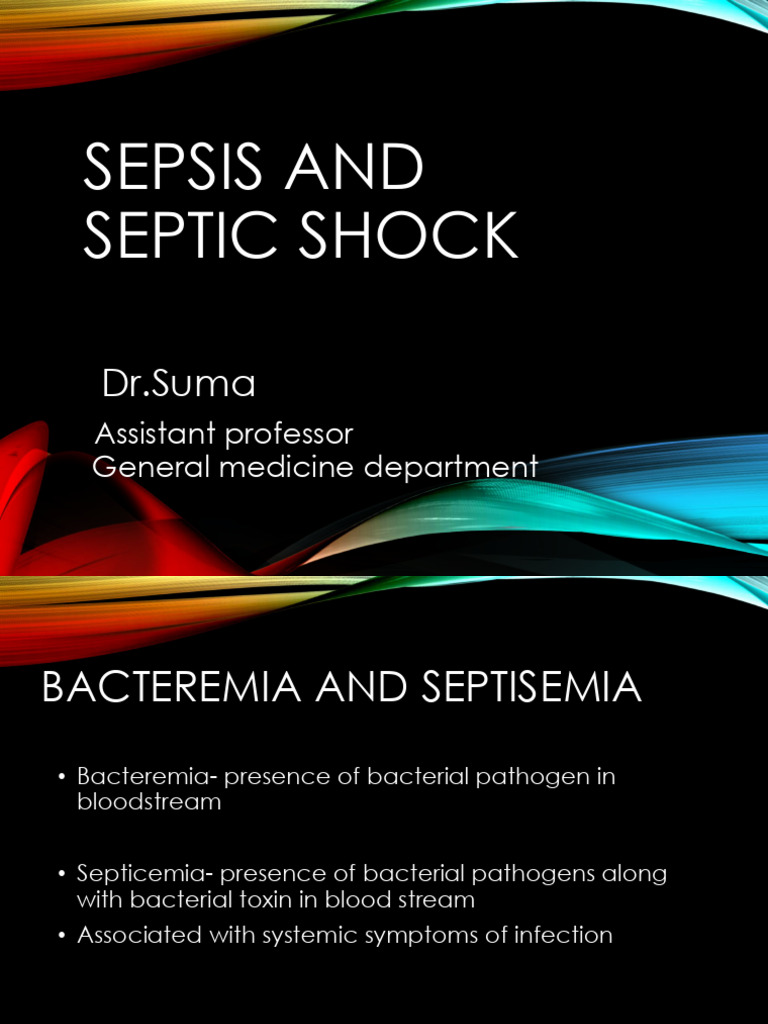 Sepsis With Septic Shock - Copy New | PDF | Sepsis | Causes Of Death