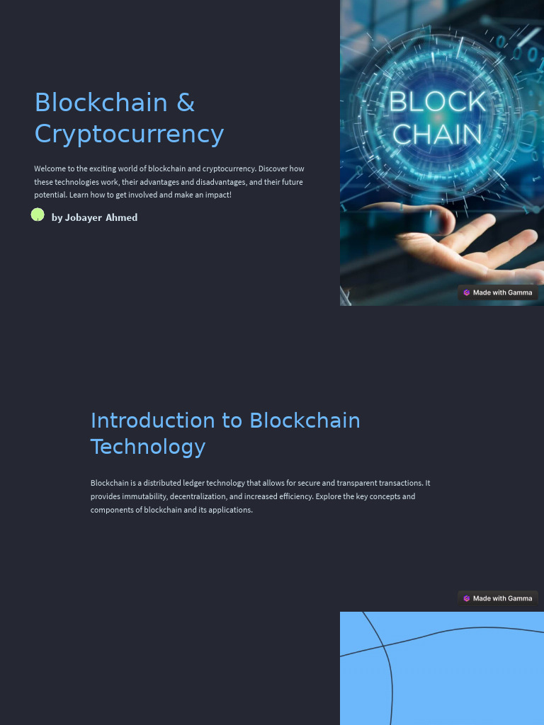 Blockchain and Cryptocurrency | PDF | Cryptocurrency | Information ...