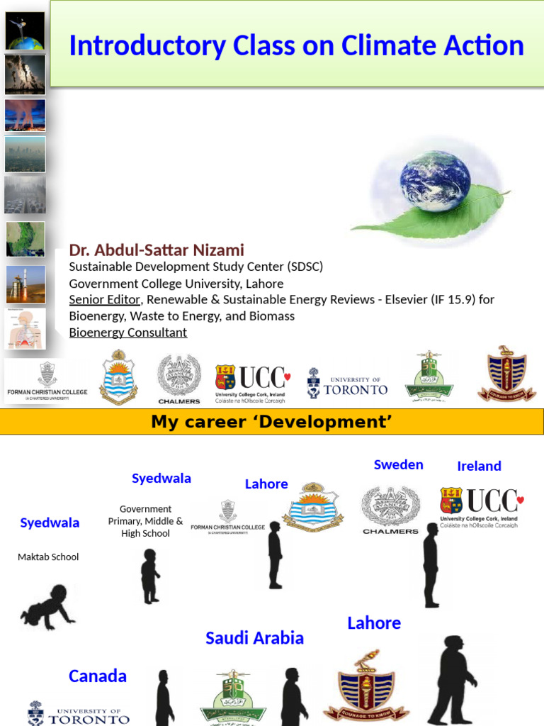 Climate Action Strategies in Pakistan | PDF | Climate Change ...