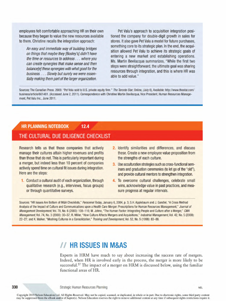 Vấn đề HR | PDF | Mergers And Acquisitions | Employment