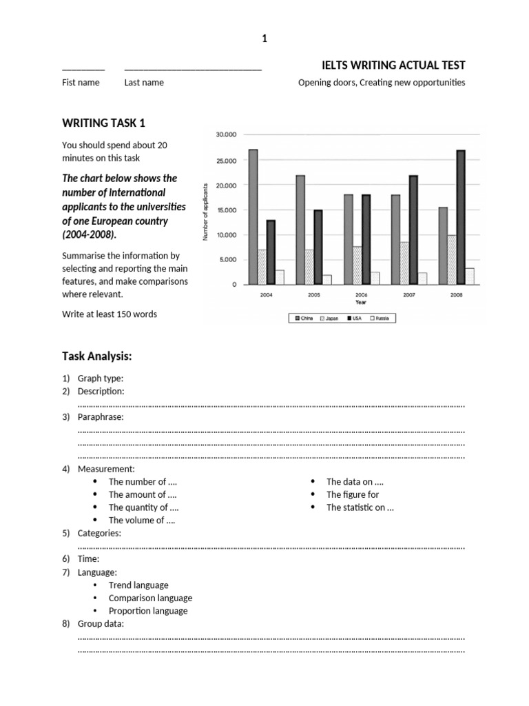 IELTS Writing Task Analysis Guide | PDF | Automation