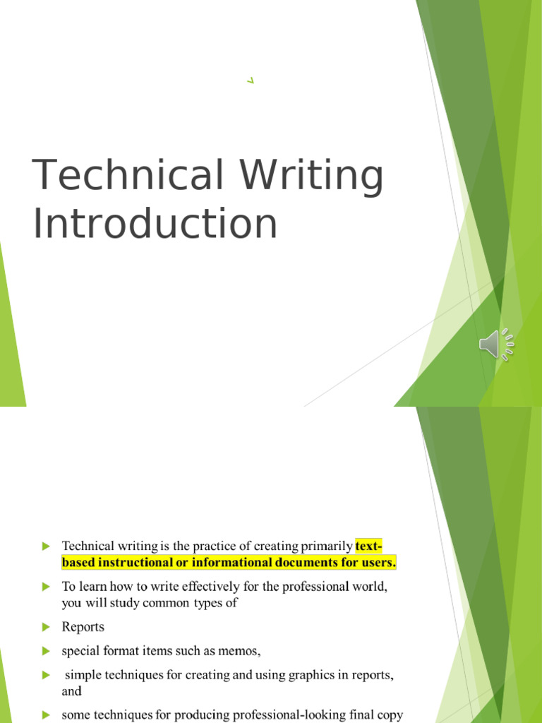 1-Technical+Writing+Introduction+PowerPoint - ppt+2223 1 | PDF ...