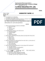 Chemstry Paper II