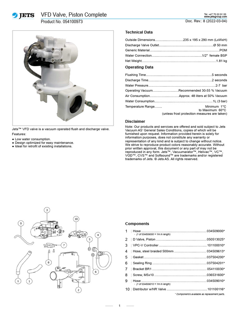 VFD - Valve 2 | PDF | Valve