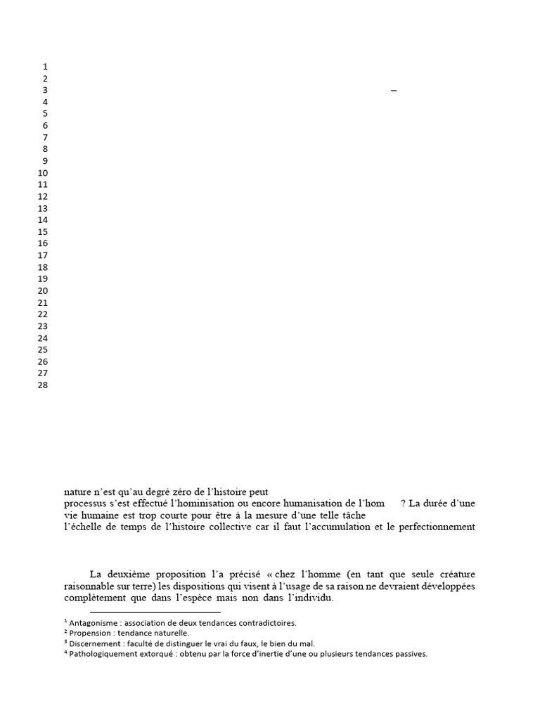 L'insociable sociabilité humaine selon Kant | PDF | Moralité | Emmanuel ...