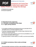 Dam Characteristics Terminology Guide | PDF | Dam | Spillway