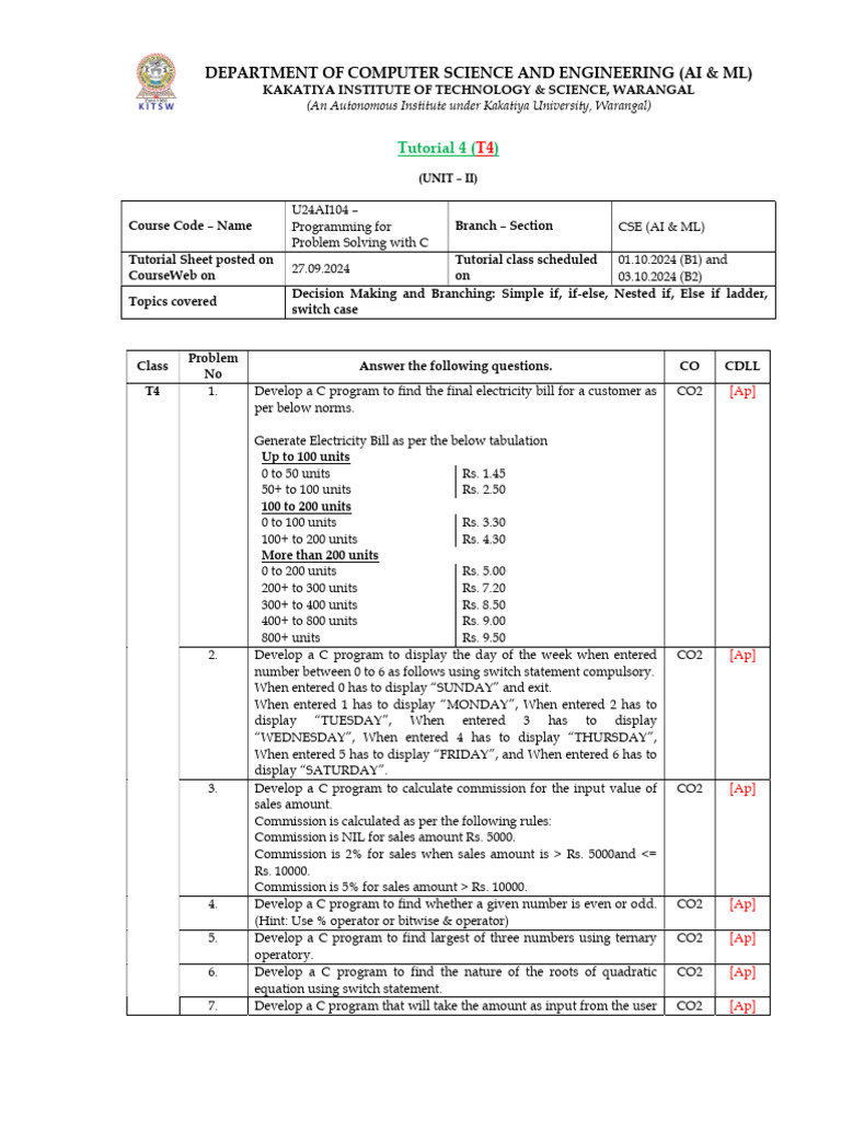 PPSC 1CSM1 T4 2024 25 | PDF | Computer Programming | Computing